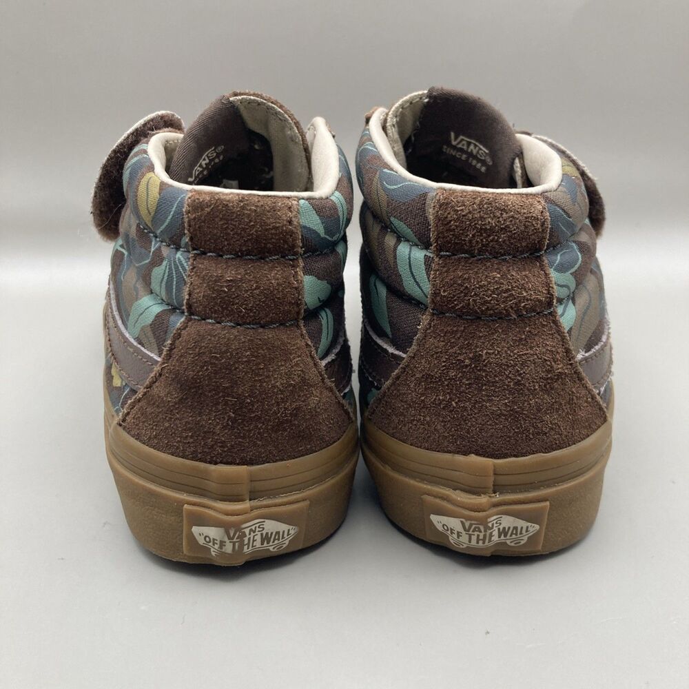Vans Sk8-Mid Sloth Strap Shoes Kids Boys Size 1.5 - Picture 3 of 8